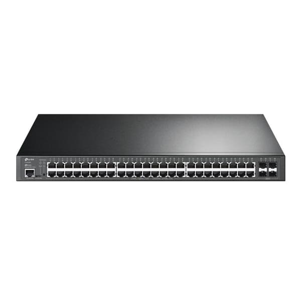 Nätverksomkopplare - TP-Link - TL-SG3452P - 52 portar - Hanterad - PoE Svart