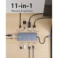 Miniatyrbild 2 av 2: Hub USB-C 565 - ANKER - 11 i 1 - 10 Gbps - HDMI 4K - Pass-Through-laddare 100 W