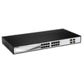 Miniatyrbild 1 av 2: Fristående DLINK-switch - D-Link Smart 16p Giga - 16 RJ-45 LAN-portar 10/100/1000 Mbps - Intelligent hantering