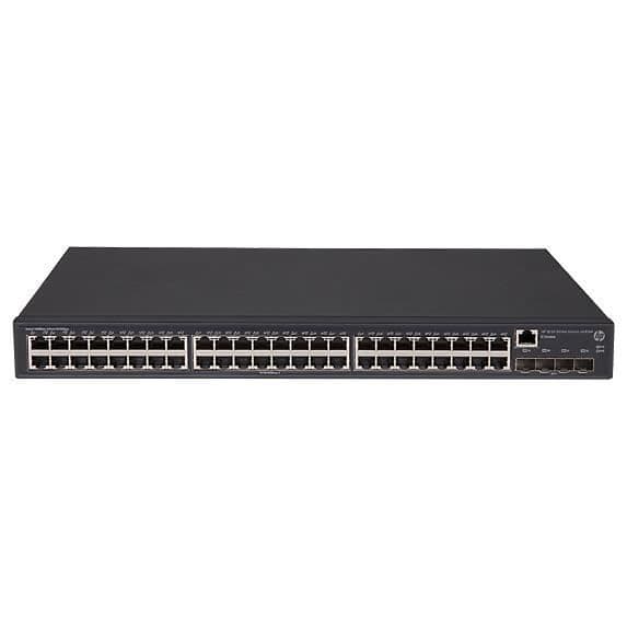 Hewlett Packard Enterprise FlexNetwork 5130 48G 4SFP+ EI, Hanterad, L3, Gigabit Ethernet (10-100-1000), Full duplex Svart