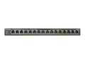 Miniatyrbild 2 av 3: Switch Ethernet - NETGEAR - GS316P - 16 portar RJ45 - PoE+ - Ohanterad