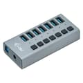 Miniatyrbild 2 av 4: Laddningshubbar - i-tec - 7 USB 3.0-portar - Plug &amp; Play - Standard USB-laddning