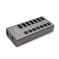 Miniatyrbild 1 av 4: Laddningshubbar - i-tec - 7 USB 3.0-portar - Plug &amp; Play - Standard USB-laddning