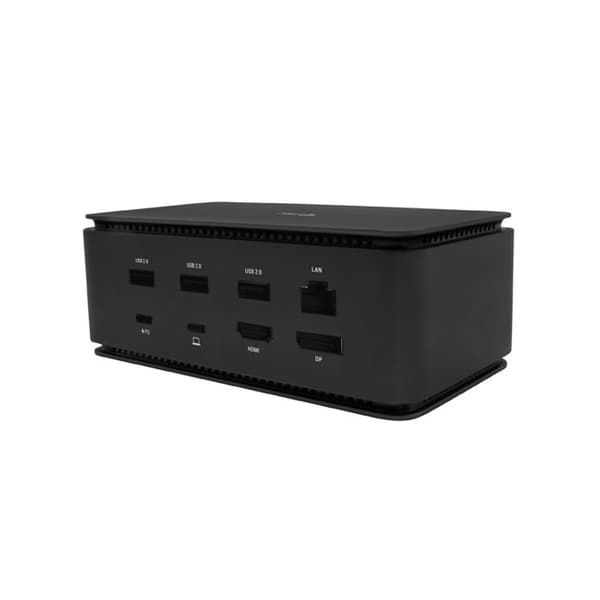 USB-dockningsstation - i-Tec - USB4DUAL4KDOCKPD - 10 Gbit/s - Kompatibel med Windows - Svart