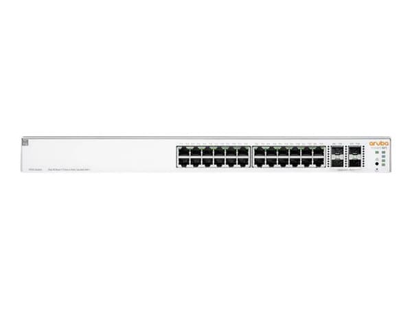 Switch - HPE - Aruba Instant On 1930 - 28 portar - PoE 370W - Rackmonterbar
