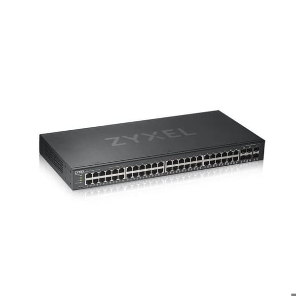 Ethernet-switch - ZYXEL - GS1920-48V2 - 48 portar - Hanterbar - Modulär - Monterbar