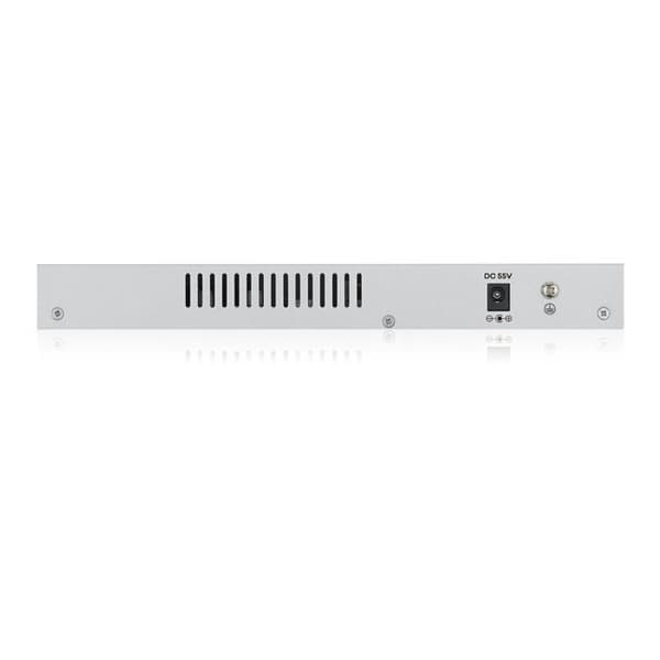 Ethernet-switch - ZYXEL - GS1200-8HP v2 - 8 portar - PoE - Hanterad Grå