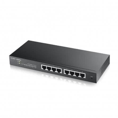 Gigabit Ethernet hanterad nätverksswitch ZYXEL GS1900-8 - 8 portar RJ-45 - QoS, flödeskontroll, säkerhet 802.1x