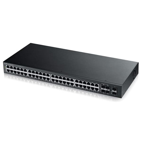 Ethernet-switch - ZYXEL - GS1920-24V2 - 24 portar - Hanterbar - Modulär - Monterbar