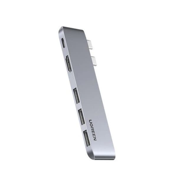 UGREEN 5 i 2 USB C Hub till 4K HDMI 100W PD-laddningsadapter och 3 USB 3.0-portar