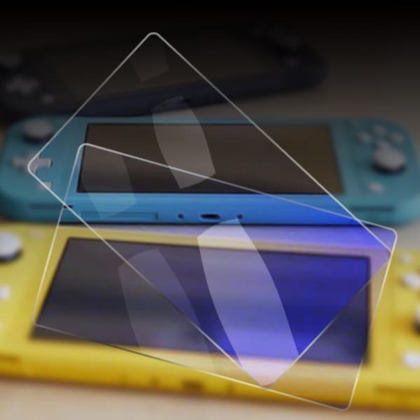 INF Switch Lite/Mini TPU-etui og hærdet glas skærmbeskytter Grøn