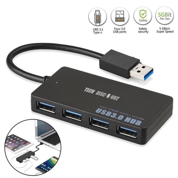 TD® splitter Från en till fyra Plug and Play Stabil överföring