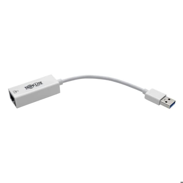 Nätverksadapter - TRIPP LITE - U336-000-GBW - 10/100/1000 Mbps - Vit - Gigabit Ethernet