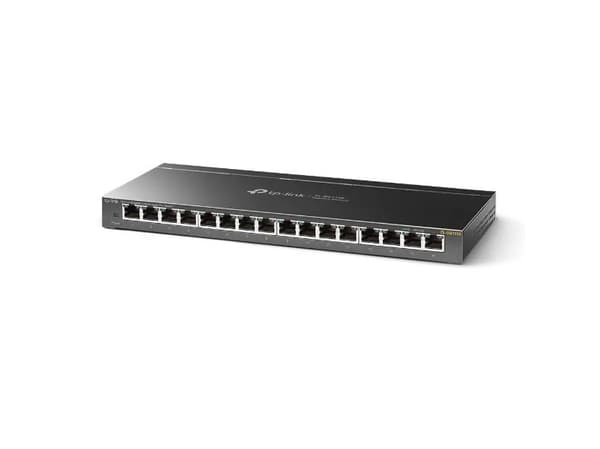 TP-Link TL-SG116E Unmanaged Pro - Switch - ohanterad - 16 x 10/100/1000 - skrivbordsmodell