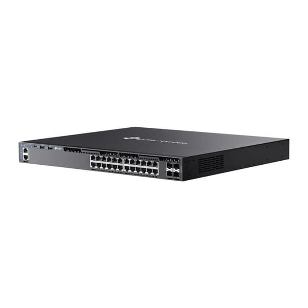 Hantera switch - TP-LINK - Omada SG6428X V1 - 24 Gigabit-portar - 4 SFP+ 10GE platser - L3