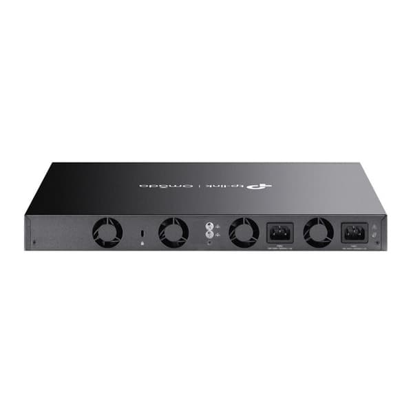Hantera switch - TP-LINK - Omada SG6428X V1 - 24 Gigabit-portar - 4 SFP+ 10GE platser - L3 Svart
