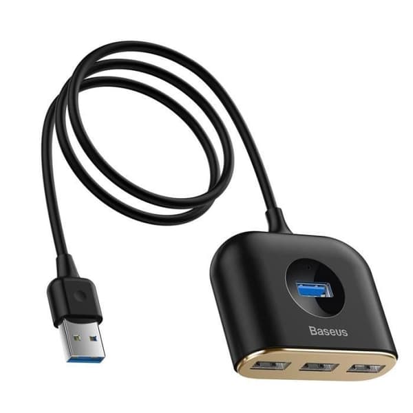 HUB USB - Baseus - Superhög hastighet HUB - 4 portar - Micro USB - 5 Gbps
