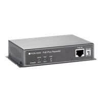 Relä - LEVELONE - POR-0200 - 1 PoE Ethernet-port - Gigabit Ethernet