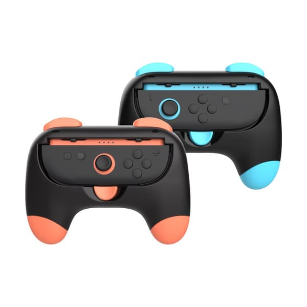 INF Ergonomisk greb til Switch2 - Forbedret komfort og kontrol Rød