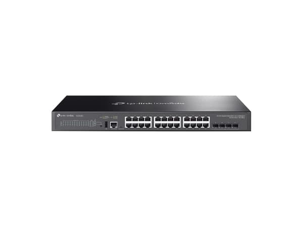 TP-Link SG5428X, hanterad, L3, Gigabit Ethernet (10/100/1000), Rackmontering