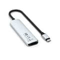 Miniatyrbild 2 av 4: Satechi USB-C Slim Multiport 4-i-1 4K Power Delivery 100W Silver