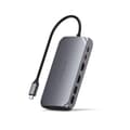 Miniatyrbild 1 av 4: USB-C Hub Power Delivery 85W HDMI 4K för iMac/MacBook/iPad 5 Gbps Satechi Grå