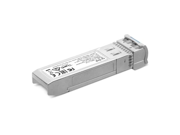 TP-Link SM5110-LR, Fiber optisk, 10000 Mbit/s, SFP+, LC, 9/125 µm, 10000 m