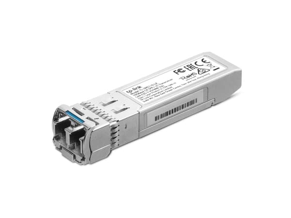 TP-Link SM5110-LR, Fiber optisk, 10000 Mbit/s, SFP+, LC, 9/125 µm, 10000 m