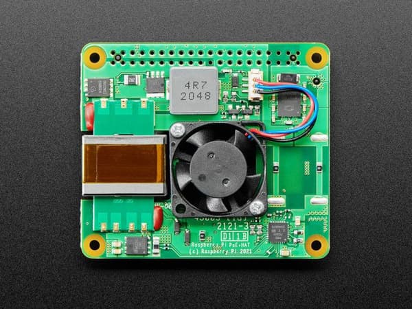 Raspberry Pi PoE+ HAT