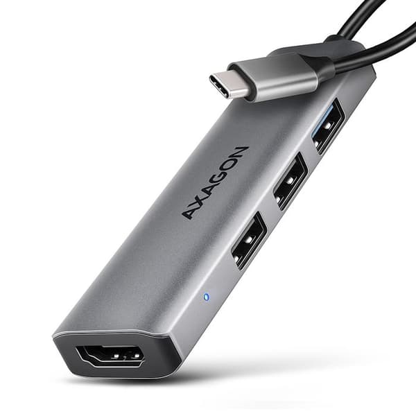 AXAGON HMC-H3A USB-Hubb, 3x USB