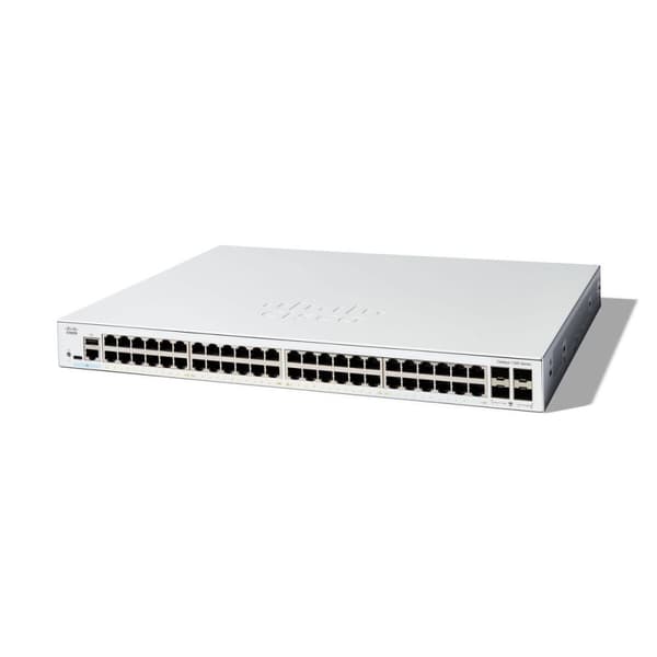 Kytkin CISCO C1300-48T-4G Valkoinen