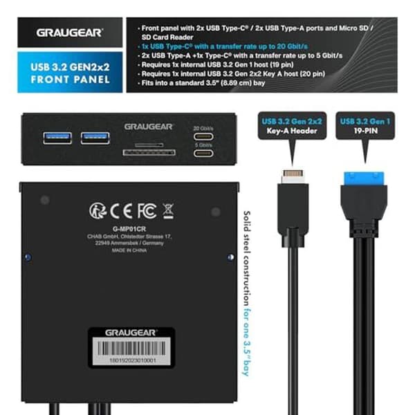 Graugear Multi Frontblende ave