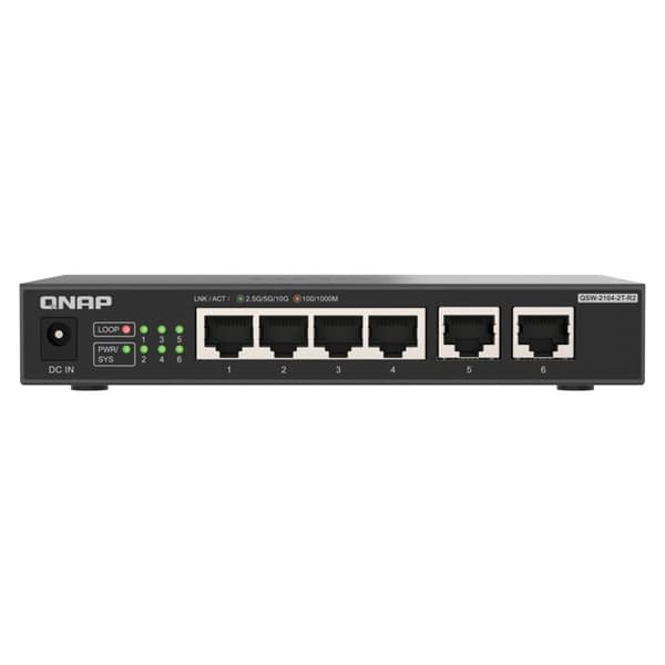 QNAP QSW-2104-2T-R2 2 portar 10