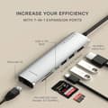 Miniatyrbild 3 av 4: USB-C Multiport Hub 7-i-1 - Satechi - Silver - Ethernet 1Gbit - Power Delivery 100W - HDMI 4K 60Hz