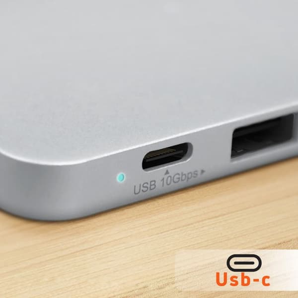 Hub för iMac 24'' SSD Multiports Slim Design Satechi Silver