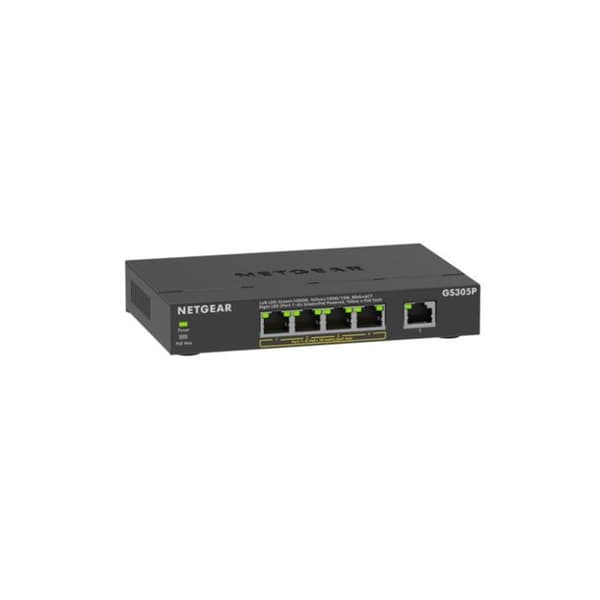Kytkin Netgear GS305P-300EUS musta