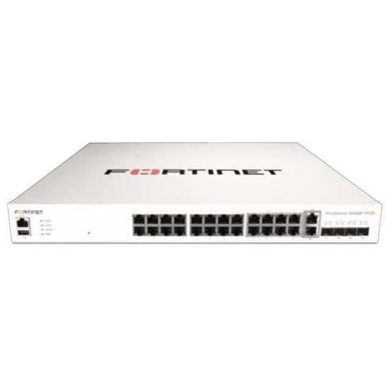 Switch - Fortinet - FS-M426E-FPOE - 26 portar - Gigabit Ethernet - Power over Ethernet (PoE)- USED