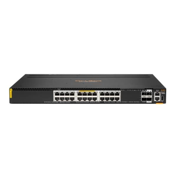 Nätverksswitch - HPE Aruba - 6300M - 24 portar - Hanterad - Power over Ethernet (PoE) - 10G Ethernet- USED Svart