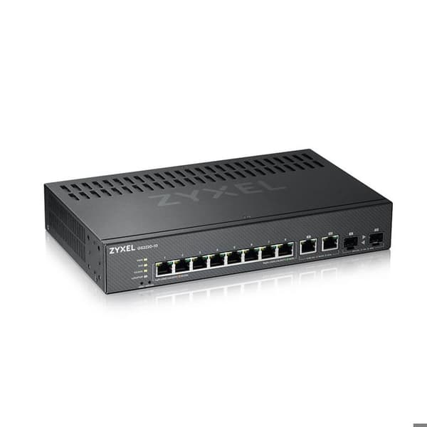 Switch - Zyxel - 8 portar Gbe L2 - Gigabit Ethernet - Fristående - Pålitlig och enkel att konfigurera