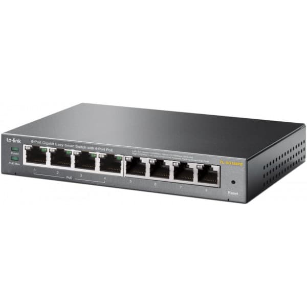 TP-LINK TL-SG108PE - 8-portars switch