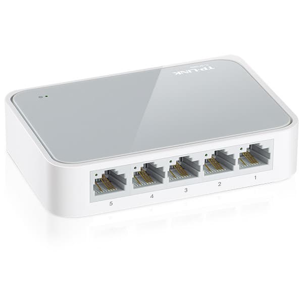 TP-LINK TL-SF1005D - 5-portars switch Vit