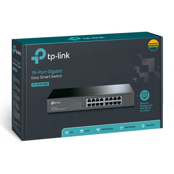 TP-LINK TL-SG1016DE - 16-portars switch
