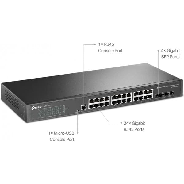 TP-LINK TL-SG3428 - 24-portars switch
