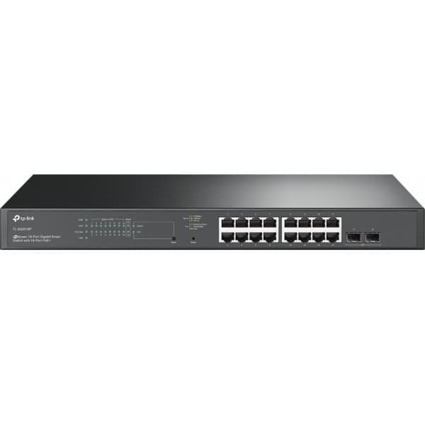 TP-LINK TL-SG2218P -16-portars PoE-switch Svart