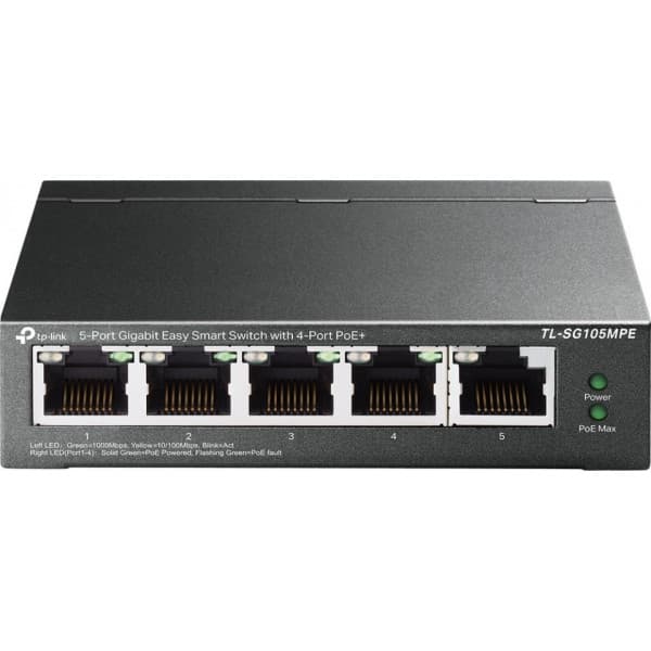 TP-LINK TL-SG105MPE -5-porttinen PoE kytkin