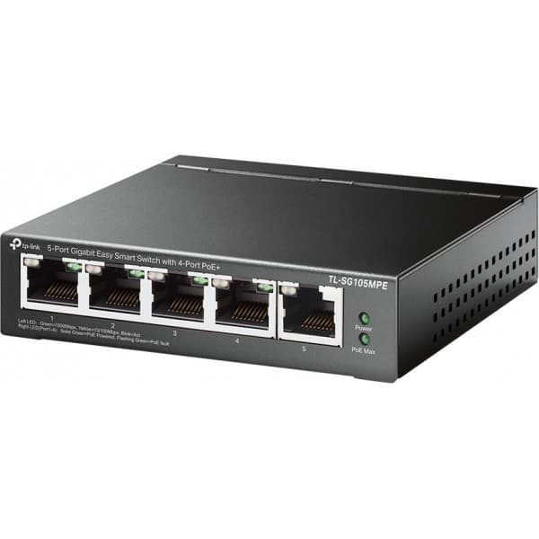 TP-LINK TL-SG105MPE -5-porttinen PoE kytkin