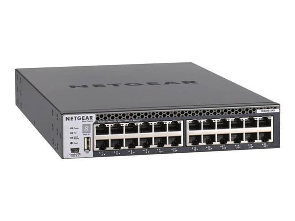 Switch hanterbar - NETGEAR - M4300-24X - 24x10GB-T - 4xSFP+ - Nivå 3