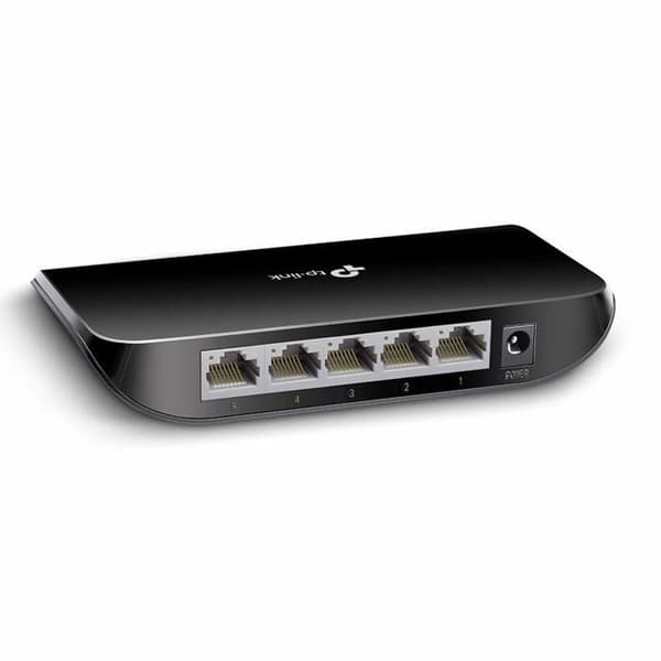 Switch - TP-LINK - Omada - 5 portar Gigabit - Plug-and-play - Flödeskontroll IEEE 802.3x