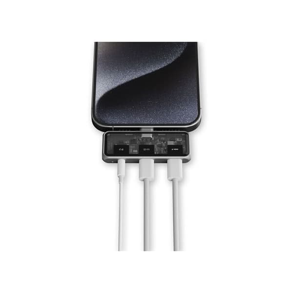 USB-hubb - Satechi - Mobil XR 100W - Ljudutgång 2.1 - Video 4K - Överföring 10Gbps