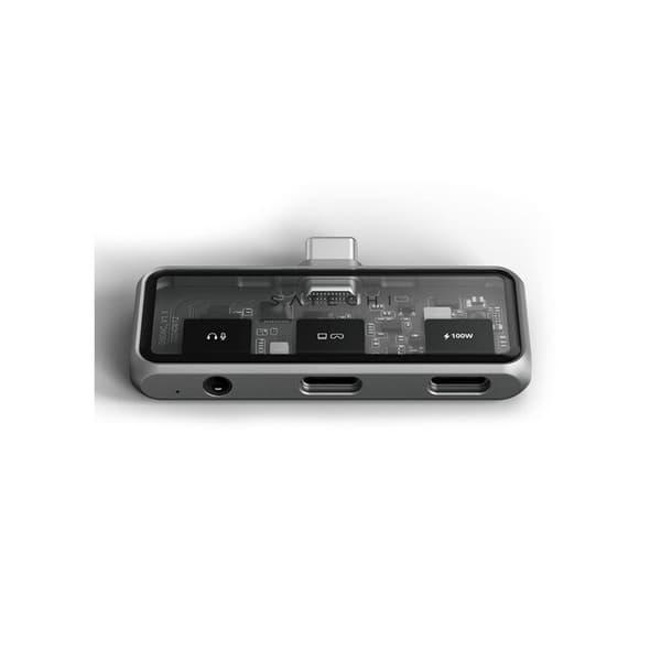 USB-hubb - Satechi - Mobil XR 100W - Ljudutgång 2.1 - Video 4K - Överföring 10Gbps